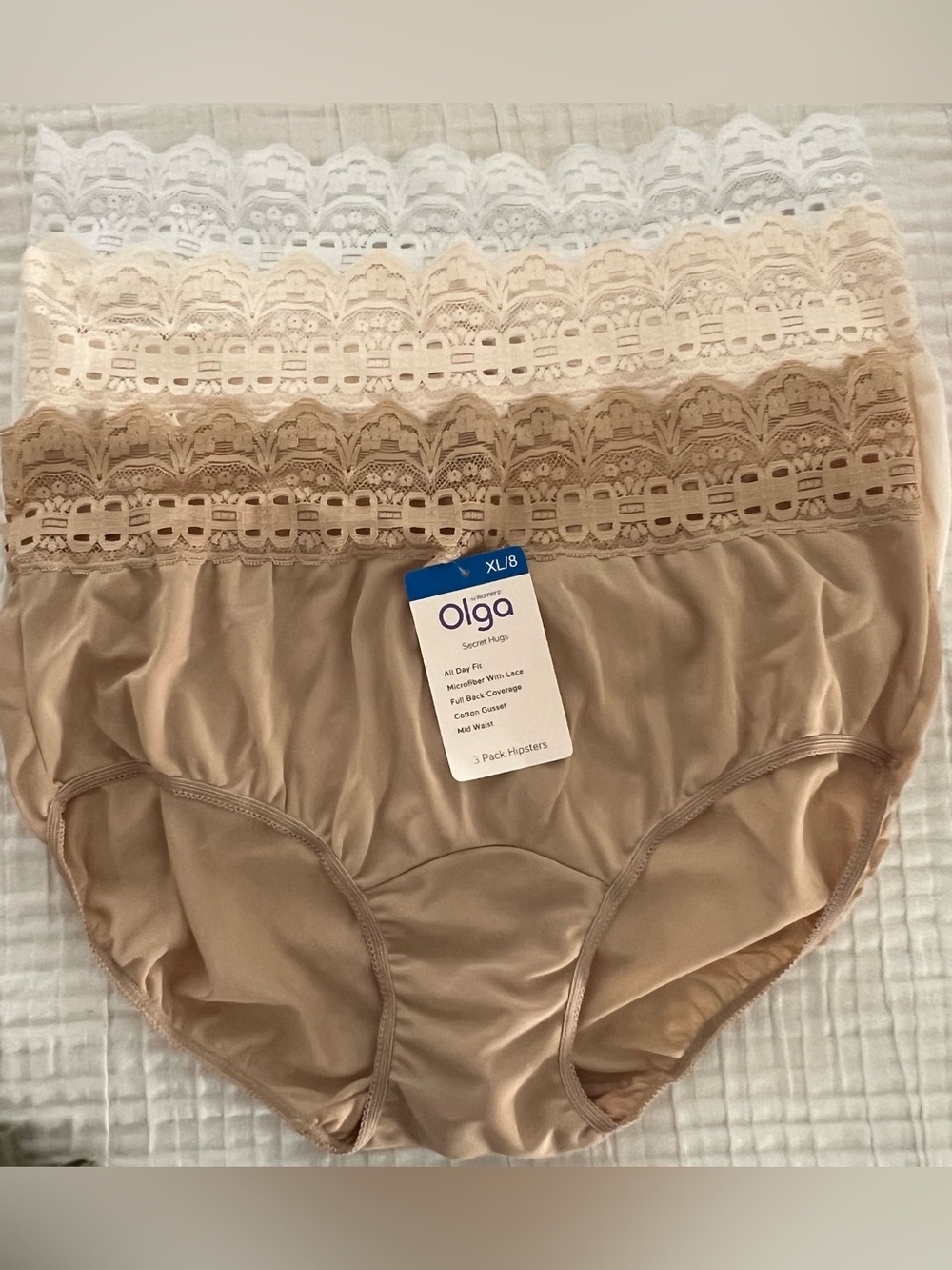 NWT Olga Hipsters